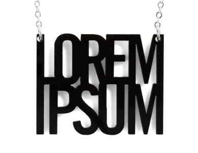 Collar Lorem Ipsum
